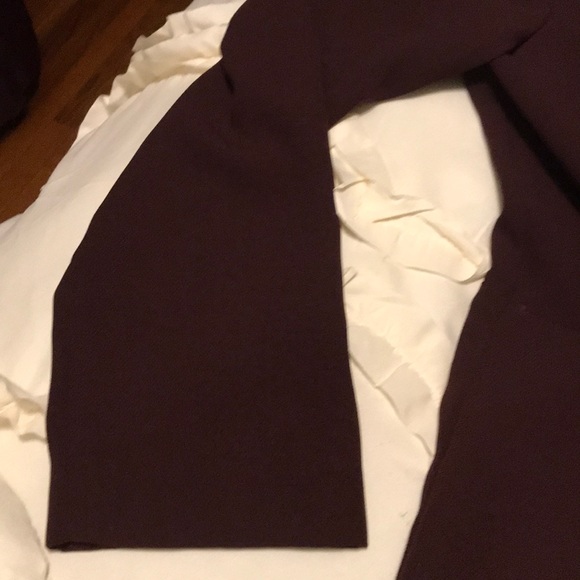 Size 12 burgundy blazer by Studio I - Picture 4 of 5
